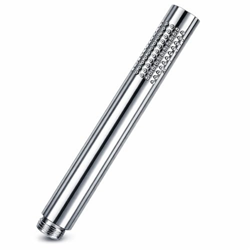Handheld Shower Head High Pressure, Small Shower Head with Easy Clean Nozzles, Chrome High Pressure Shower Heads for Bathroom, Hand Shower with Compatible with G1/2 Connector Shower