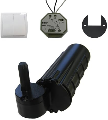 Motorisation pour volet 1 battant droit SLID'UP URANUS filaire - gond Ø 14 mm