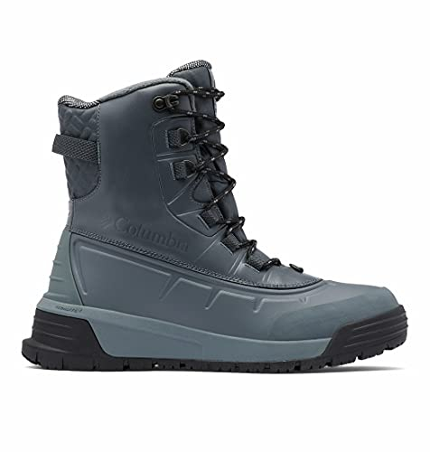 Columbia Bugaboot Celsius wasserdichte Schneestiefel für Herren, Grau (Graphite x Black), 42 EU
