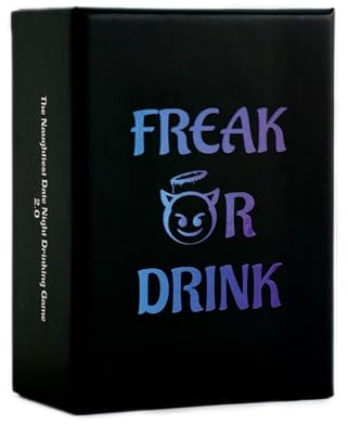 Freak Or Drink - EXPANSION PACK Couple Edition The Freakiest Drinking Game - Perfetto per appuntamenti serali, compleanni e anniversari | Regali di San Valentino | Regali di coppia | Giochi di coppia