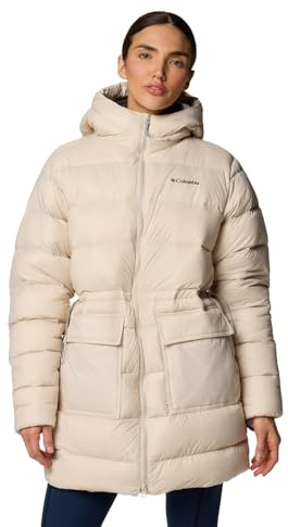 Columbia Women's Harmony Falls Mid Down Jacket, Dark Stone, Medium
