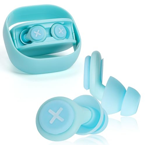 Y Yellow Noise Cancelling Ear Plugs for Sleeping, Swimming, Studying, Working, Concerts - 3-Layer Noise Reduction