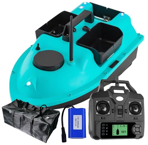 Futterboot mit GPS RC Boot, Fischköder-Boot Angelköder-Boot, GPS Cruise Köder-Boot Mit 12000Mah Batterie