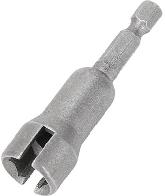 5-teiliges Flügelmutter-Schraubendreher-Bit-Set, Schlitz-Steckschlüssel, 4 Mm Metall-Sechskant-Flügelmutter-Schraubendreher-Bit Zum Anziehen, Lösen von Schrauben