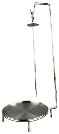 KESOTO Percha para Kebab, Parrilla para Barbacoa, Soporte para brochetas, Parrilla Vertical para Parrilla, Pescado, Carne