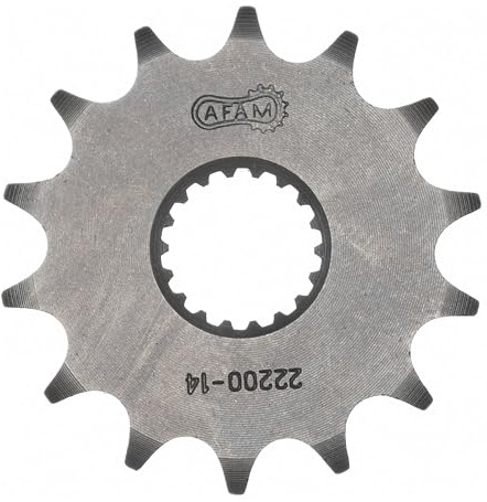 MOTOMENT Ritzel Kettenritzel passend für Kreidler Dice CR 125 (Euro 3) 2016-2016, Zähnezahl: 14, Teilung: 428