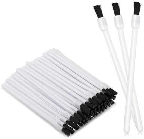 50 Pcs Lip Applicators Disposable,Disposable Nail Polish Brushes,Lipstick Applicator Wands Disposabled Makeup Lip Brushes Nail Polish Brush Lips Gloss Applicator Wands for PYO Cookie Paint Brush