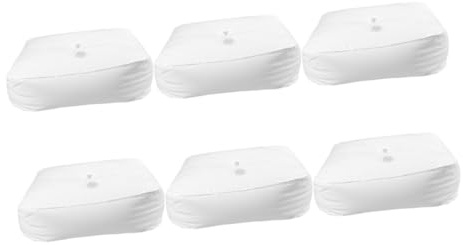 OFFIGAM 6pezzi Sacca d'Acqua per Arco Palloncini Base Riempibile d'Acqua Quadrata Accessorio per Peso Arco Palloncini Sacca Peso per per Feste e Matrimoni