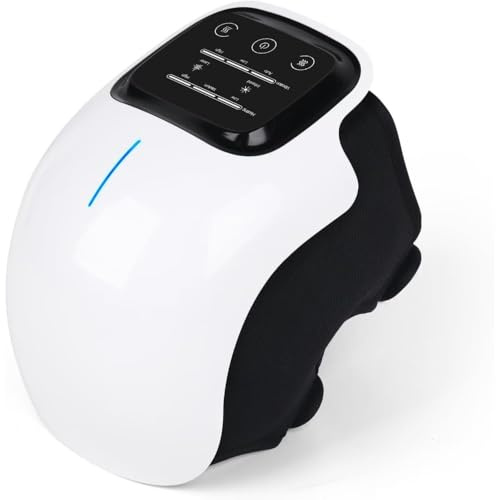 theramure - theraknee Knee Massagerwith Charging, Heat, Vibration. Home Use Knee Therapy Massager for Joint Pain Relief