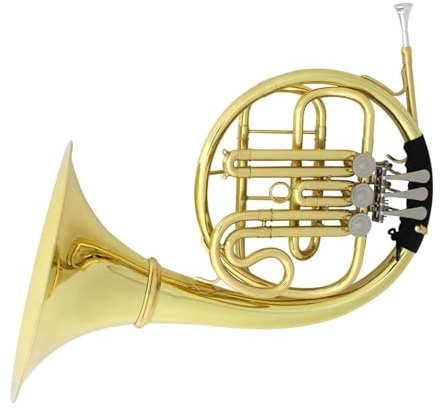 Anfänger-Waldhorn Dreistimmiges Waldhorn in B Professionelles Performance Instrument für Anfänger