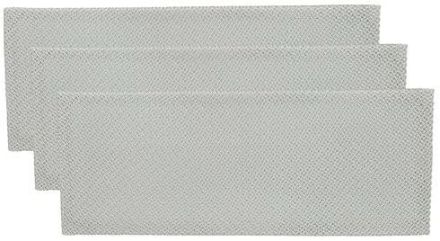 vhbw 3x Filter Metallfettfilter kompatibel mit Bauknecht DNHI3690SW, DNHI3690SG, DNHI3690WH Dunstabzugshaube - 36,8 x 14,7 x 0,45 cm, Metall