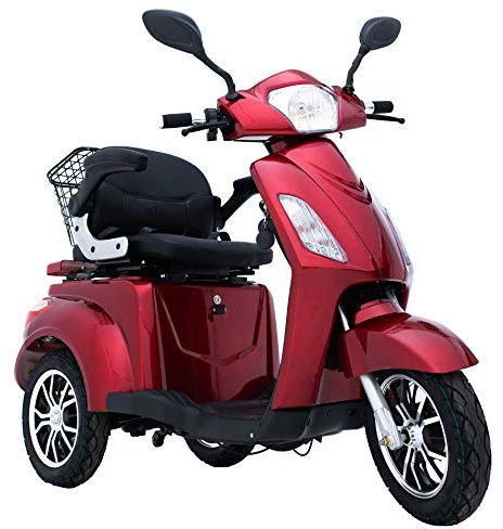 e-Mobility Device 3 Wheeled with Extra Accessories Package: Waterproof Cover, Phone Holder, Bottle Holder By Green Power