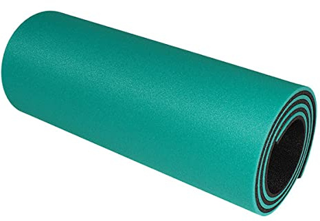 Yate doppelte 2 farbige Schaumstoff dicke Campingmatte Gymnastikmatte incl. Elastikbänder 180 x 50 x 12 wasserdicht und schmutzabweisend, ideal für Sport und Camping