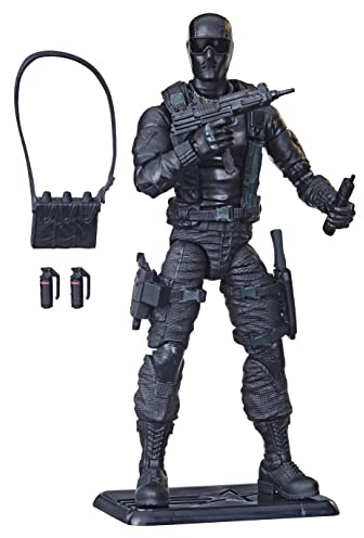 G.I. Joe Retro Collection Snake Eyes Figur, 15 cm