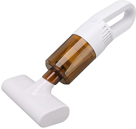 Aspirapolvere per Materassi, Aspirapolvere Portatile Senza Fili per Letto, Ricaricabile Tramite USB Forte Aspirazione Impugnatura Ergonomica Rimozione degli Acari della Polvere