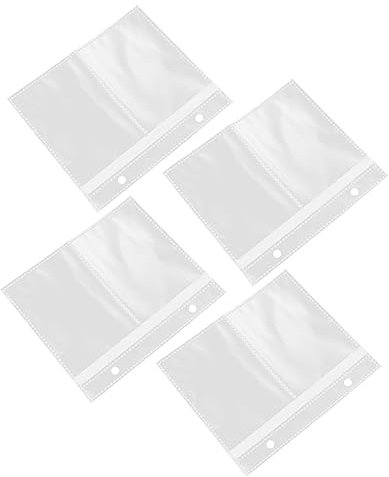 STOBOK 2 Sets Scrapbook-Seiten Fotoalbum-nachfüllungen Innenseiten Für Projekte 3-Zoll-fotohüllen 20 Stück * 2