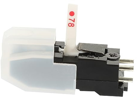 ibasenice Puntina per Grammofono Bianca Forma Multistrato in Abs, Riduce L’usura dei Vinili, come Accessorio per Giradischi Pressione Ago 40±10mn Colore Casuale