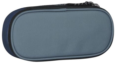 BECKMANN City Oval Pencil Case Green Colorblock