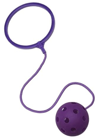 Generisch Skip Ball Kinder Knöchel - 19,69 Zoll Hüpfball Bein Schaukelball | Koordinationsspielzeug Springball Fitness, Wurfbahn Kreiselball Bewegungsspiel Outdoor-Spielzeug Fitnessball Sprungball