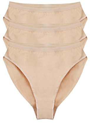 Bezioner 3 Pack Danse Slips Coton Ballet Culotte pour Femme Filles