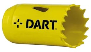 DART Premium Hole Saw | 27mm | Suitable for Multi Use | 8% Cobalt | Yellow
