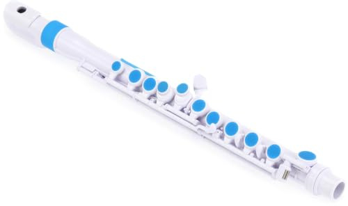 Nuvo jFlute 2.0, blanco/azul