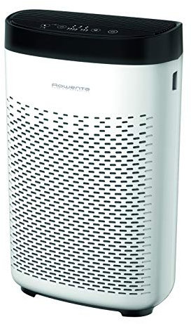 Rowenta Air Purifier for Home and Office, Air Cleaner for Pollen, Smoke, Pet Hair, and Dust, Filters 99.98% of Fine Particles, Quiet Night Mode, 8 Hour Timer, Helps with Hay Fever, PU2530