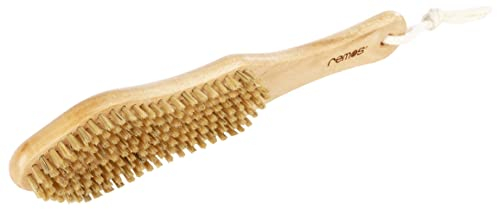 REMOS Jumbo Handwaschbürste mit Schmutzfeile 29cm Naturborste