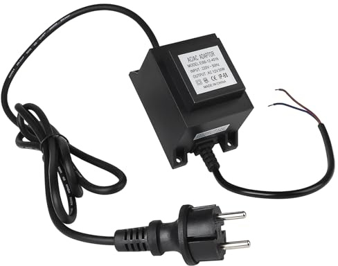 CPROSP Transformateur LED Étanche 12 V 50 W, Driver Extérieur Piscine 220 V