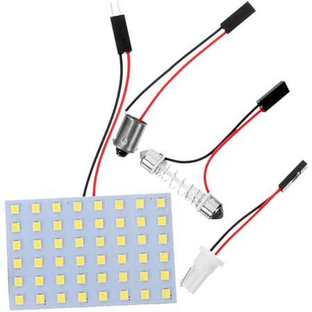 Mikinona Panneau Led De Toiture Led Pour Intérieur Voiture Éclairage Plafond Polyvalent Éclairage Lecture Et Fiable
