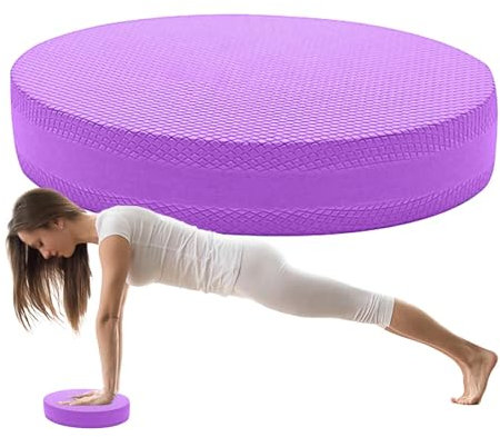 Balance Pad Ovale Balance Pad Schaumstoff Balance Pad Bequem Gepolsterte Schaumstoffmatte Für Workouts,Yoga,Kernkraft Und Pilates,Gerät Für Frauen