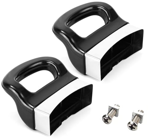 2Pcs/set Black Cookware Side Handle For Pressure Pan Cooker Sauce Pot Replacement Bakelite Handles Hole