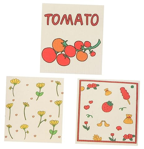 KOMBIUDA Panno Per Lavare I Piatti Non Oleoso Strofinaccio Da Cucina Resistente Straccio Pulizia Dei Piatti Pratico