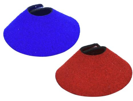 GANAZONO Papageien Bissschutzhals Halskette Aus Weichem Material Wundschutz Wiederherstellungshalsband in Rot Und Blau Für Vogelerholung