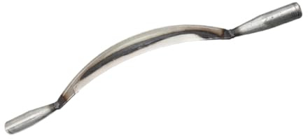 ifundom Grattoir Écorce Outil Courbé Acier Lame Tranchante pour Jardinage Écorceur Sapin Et Enlèvement Rapide De Écorce des Arbres pour Greffage