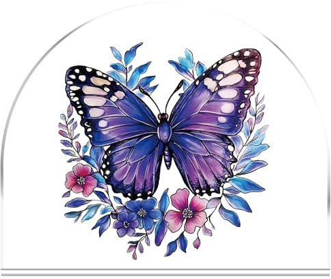 PRESSINART Schmetterling Serviettenhalter Für Tisch Acryl Serviettenhalter Klassisches U Förmiges Design Tische Acryl Serviette Organizer Für Bars Cafés Küchen Abendessen Raum Tische Partys Hochzeiten