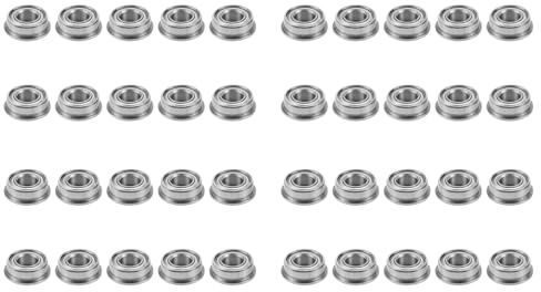 UDSKNV[KSL 40 PEZZI MF84ZZ LF840ZZ Flangia Schermata 4 x 8 x 3MM Cuscinetto A Sfera con Flangia del Modello