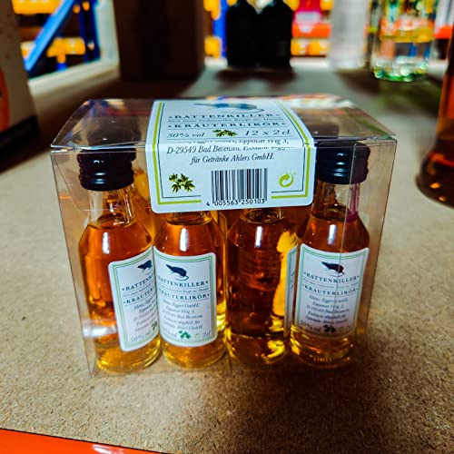 Rattenkiller Kräuterlikör 50% vol. 12×0,02L