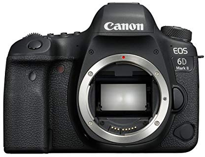 Canon EOS 6D Mark II Digital SLR Camera - Black (Renewed)