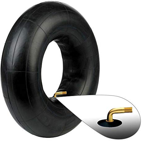 BITS4REASONS - 8 INCH DIAMETER MULTIPURPOSE INNER TUBE 3.50/4.00 X 8 350/400 x 8 16 X 4 4.80/4.00-8 TR87 BENT VALVE -FITS TRAILERS, WHEELBARROWS, KARTS, QUAD BIKES AND AGRICULTURAL MACHINERY