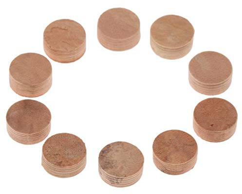 Senmubery 10Pcs Water Key Water Key Spit Valve Cork Pad For Trumpet Trombone Repair Accessories Diameter 9Mm Thickness 4Mm