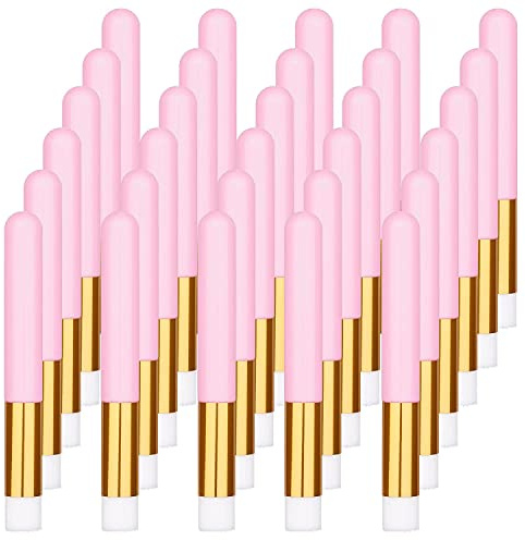 30PCS Lash Shampoo Brushes, Nose Pore Deep Cleaning Tool, Peel off Blackhead Remover, Eyelash Extensions Cleanser, Nose Washing Brush 1