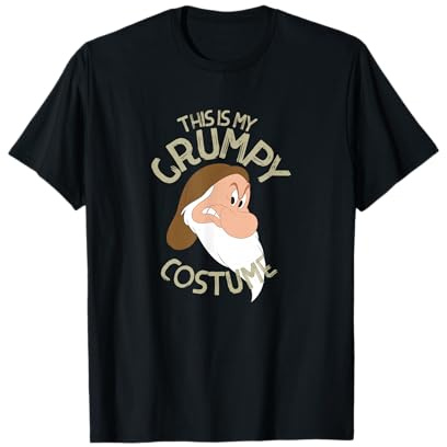Disney Snow White This Is My Grumpy Costume Halloween C1 T-Shirt