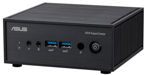 ASUS ExpertCenter PN42-SN200AD Mini Desktop PC (Intel N200 Prozessor, integrierte Intel UHD Grafik, 4GB DDR4 Speicher, 128GB M2. PCIe 3.0 SSD, WiFi 6, Bluetooth 5.0, Windows 11 Pro)