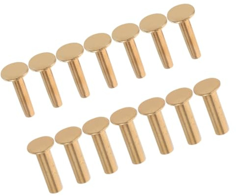 Toddmomy Tornillos para De Chef con Remaches Sujetadores para Mangos De Suministros para Fabricación De Tornillos para Mangos De De Cocina