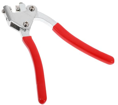 TOPBATHY Dichtungszange Gebogen 165mm Aus Robustem Stahl Mit 80 Dichtungsdrähten Und 80 Verschlüssen Für Wasserzähler Und Sicherheitsversiegelungen