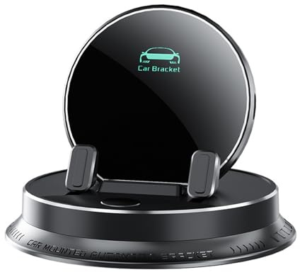 Laikoutd De Téléphone De Voiture Réglable avec Base D'adsorption Solide pour Une Prise Sécurisée Et Une Visibilité Complète Pendant La Conduite