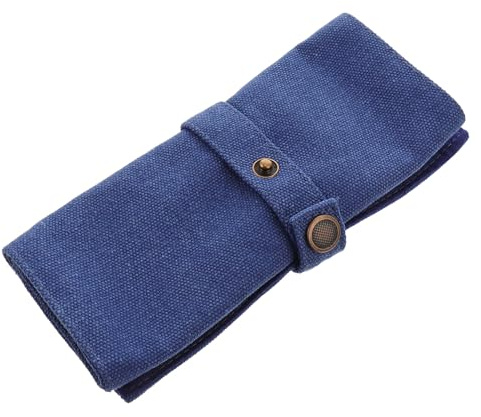 VALICLUD Custodia Pieghevole da Viaggio per Orologi e Cinturini Borsa Portaoggetti in Tela Resistente per Smartwatch e Gioielli Rotolo Portatile per Trasporto