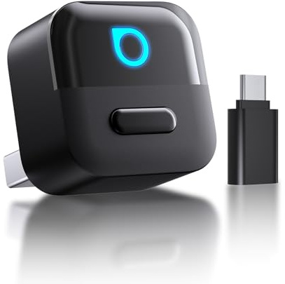 (2026 Neu) OTTOCAST 2-in-1 Wireless CarPlay & Android Auto Adapter, Ottocast Mini Pico mit EIN-Knopf-Trennung, WiFi 6, Bluetooth 5.4, Plug & Play für Fahrzeuge mit werkseitigem CarPlay/Android Auto