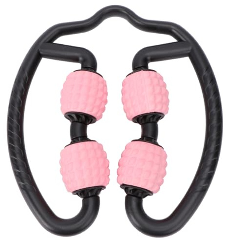 AMUSLESUR Masseur à Rouleaux Relaxant Musculaire pour Yoga et Fitness, Bâton de Massage en Pp Eva, Soulagement des Douleurs Articulaires, Outil Portable pour Détente Musculaire